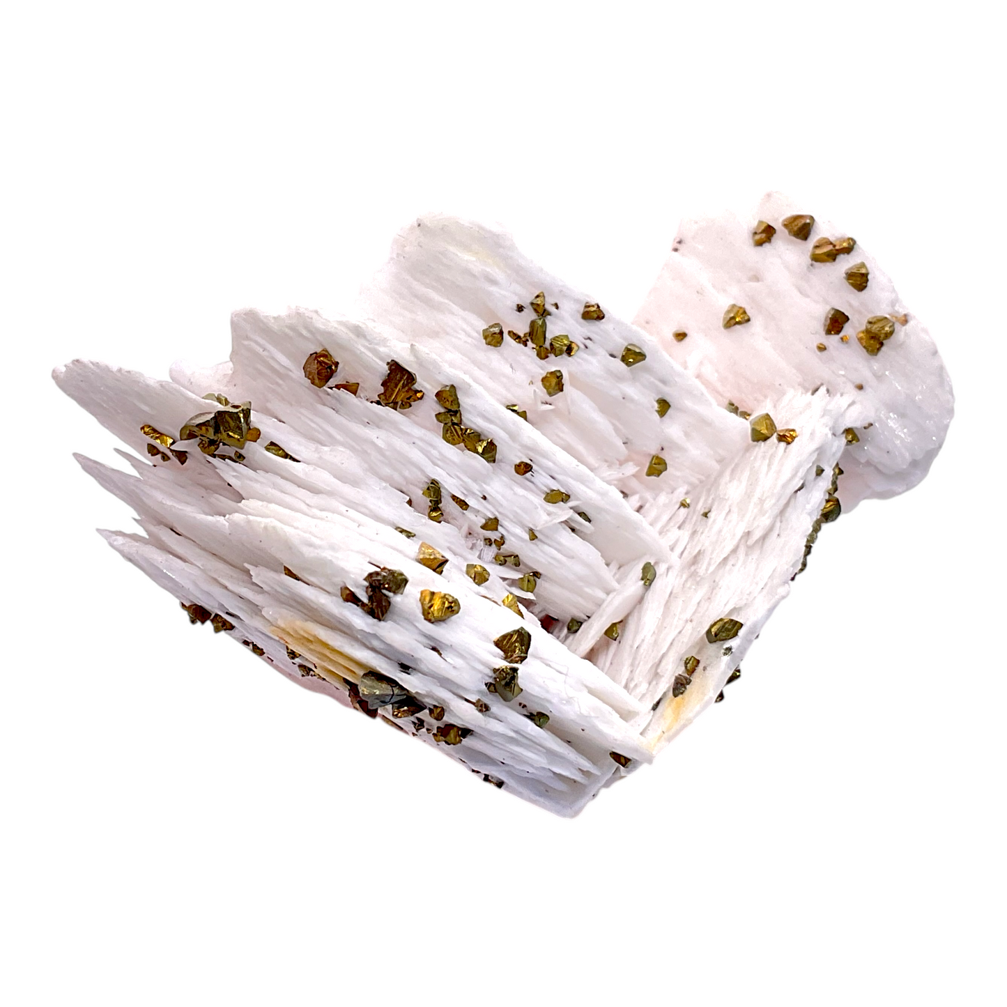 Baryt mit Kupferkies Kristall I Edelstein I 167gr. I 7x5x4cm I Sammlerstück I Unikat-Masterpiece Nr. S3033 I Dreislar-Schwerspatgrube