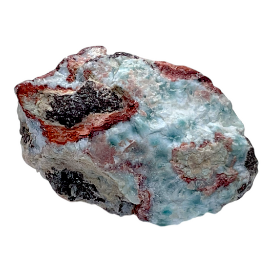 Larimar Rohstein I Edelstein I prächtig und selten I naturbelassen und unbehandelt I 50x30x20mm I 36gr. I Unikat-Masterpiece 1562 I Sammlerstück I Dominikanische Republik
