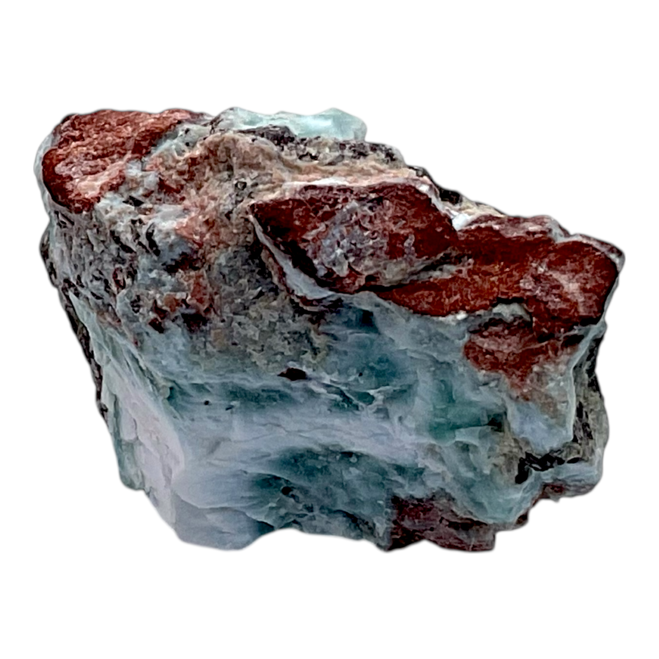Larimar Rohstein I Edelstein I prächtig und selten I naturbelassen und unbehandelt I 50x30x20mm I 36gr. I Unikat-Masterpiece 1562 I Sammlerstück I Dominikanische Republik