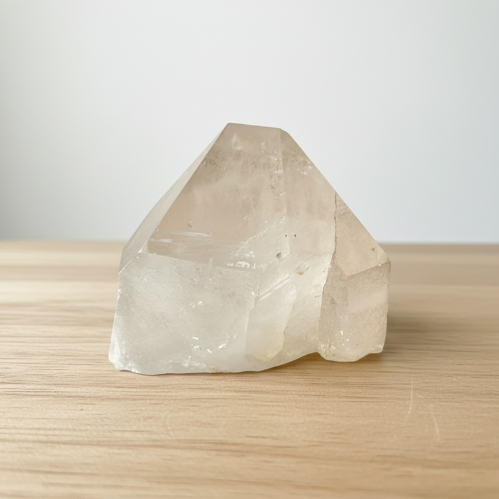 XXL Bergkristall Naturspitze I Cluster I Edelstein I Heilstein I 5,1 kg I 20x12x18cm I Unikat-Masterpiece 1682 I Sammlerstück I Museumsstück I Brasilien