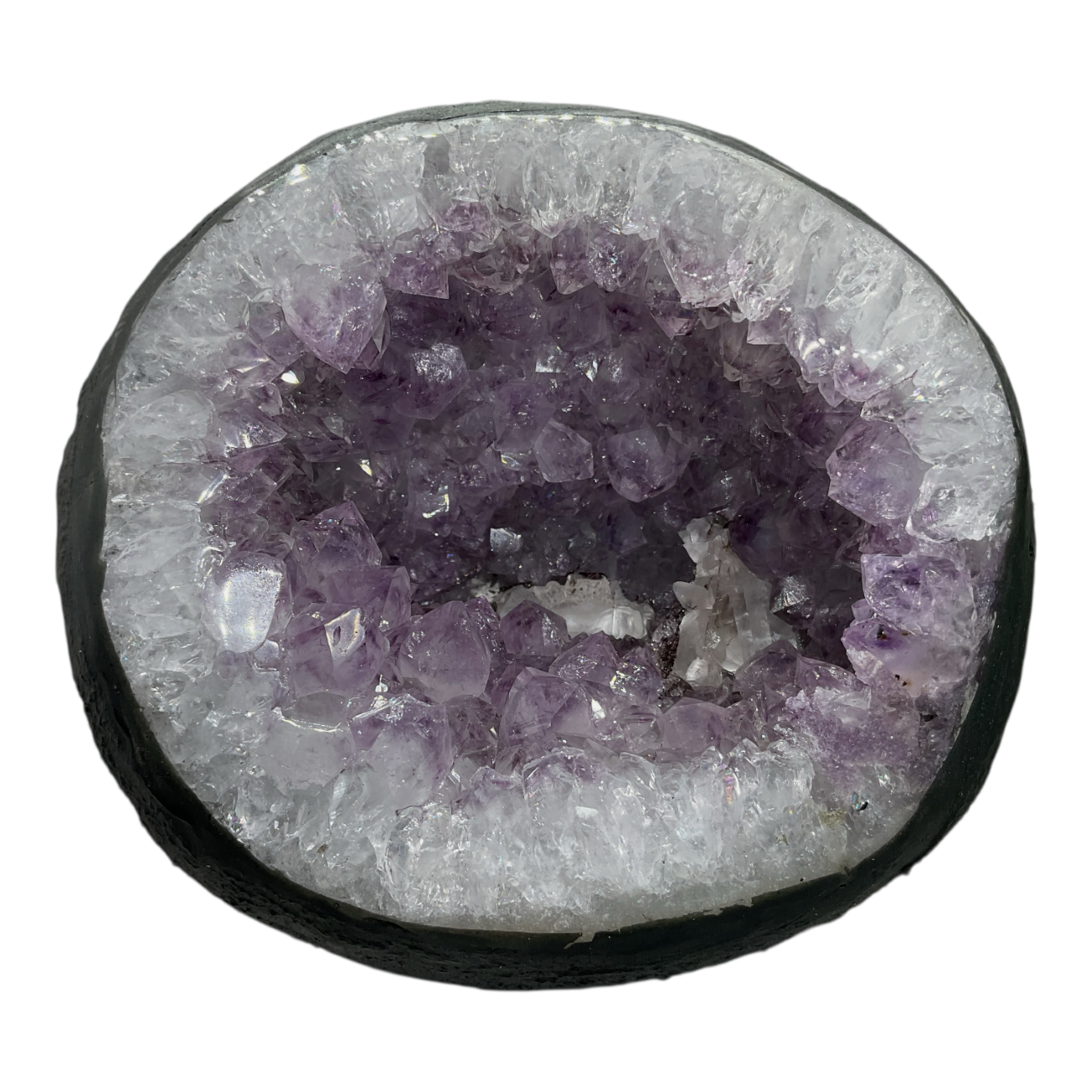 Amethyst Druse I Minidruse I 2353gr. I 14x12x13cm I Blickfang I Highlight für jeden Raum I Unikat-Masterpiece 1479 I AAA-Qualität I Brasilien