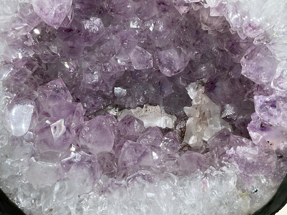 Amethyst Druse I Minidruse I 2353gr. I 14x12x13cm I Blickfang I Highlight für jeden Raum I Unikat-Masterpiece 1479 I AAA-Qualität I Brasilien