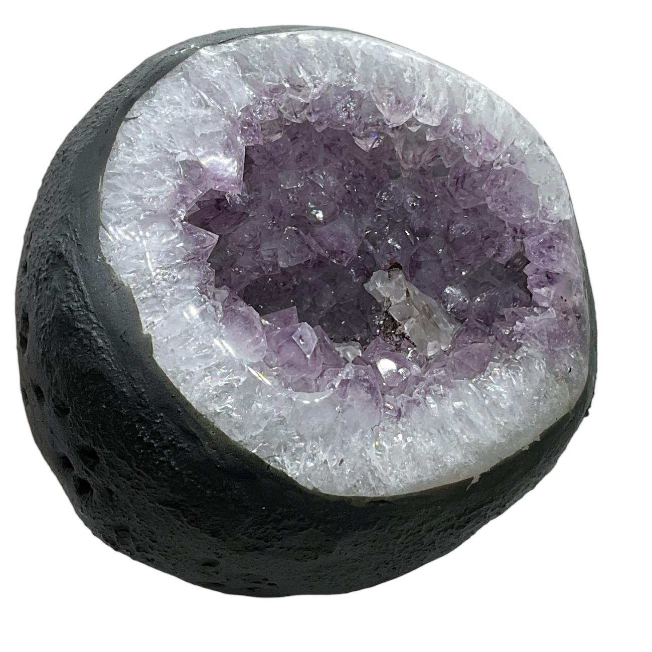 Amethyst Druse I Minidruse I 2353gr. I 14x12x13cm I Blickfang I Highlight für jeden Raum I Unikat-Masterpiece 1479 I AAA-Qualität I Brasilien