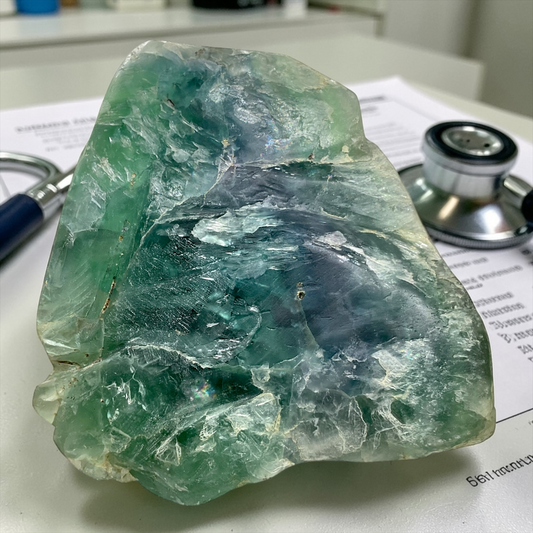 XL grüner Fluorit Brocken I Edelstein I Heilstein I 2763gr. I 14x11x15cm I Unikat-Masterpiece 1686 I Sammlerstück I AAA-Qualität I Mexiko