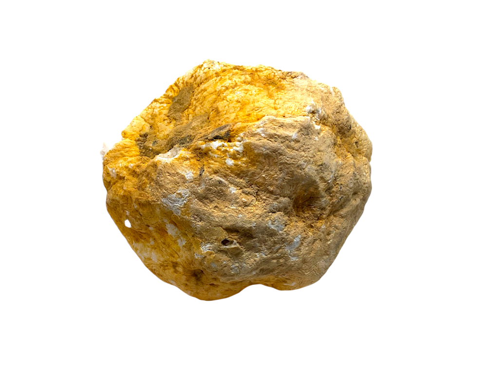 Offene Geode / Druse – Naturstein mit funkelnden Kristallen – ca. 753 g, 11 × 9 × 9 cm – einzigartiger Blickfang – Unikat-Masterpiece Nr. 1649 – Sammlerstück aus Marokko