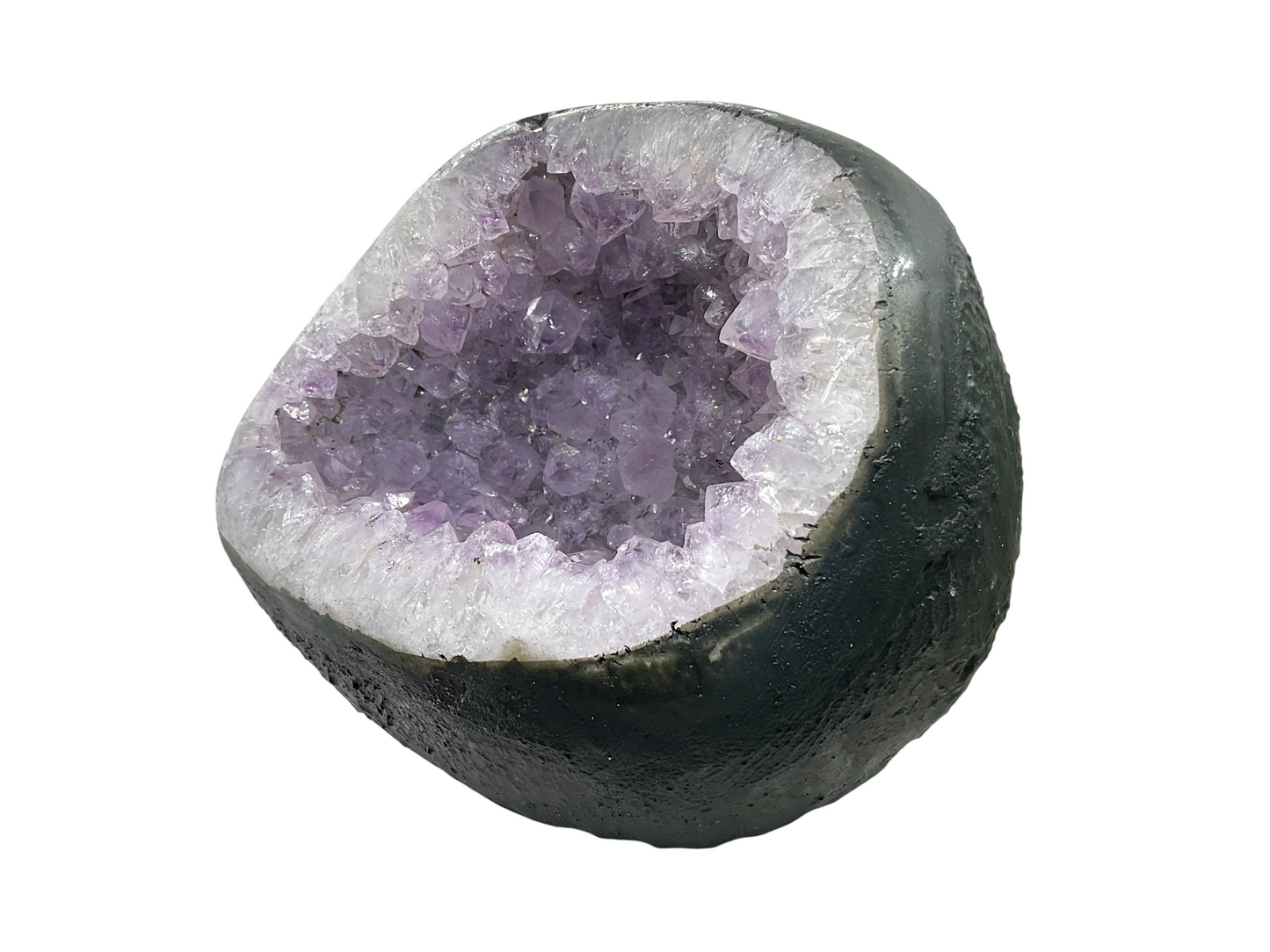 Amethyst-Druse aus Brasilien – 2747 g, ca. 15 × 13 × 13 cm – AAA-Qualität – Glücksdruse Edelstein Unikat (Masterpiece 1621) – Sammlerstück