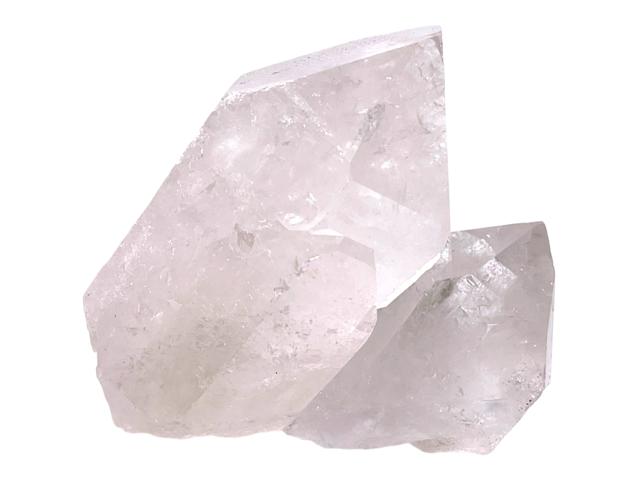 Bergkristall Naturspitze & Cluster in AAA-Qualität aus Brasilien – naturbelassene Quarz Kristalle, unbehandelt, als Einzelspitze, Doppelspitze oder Cluster erhältlich – verschiedene Gewichte von 50 g bis 500 g