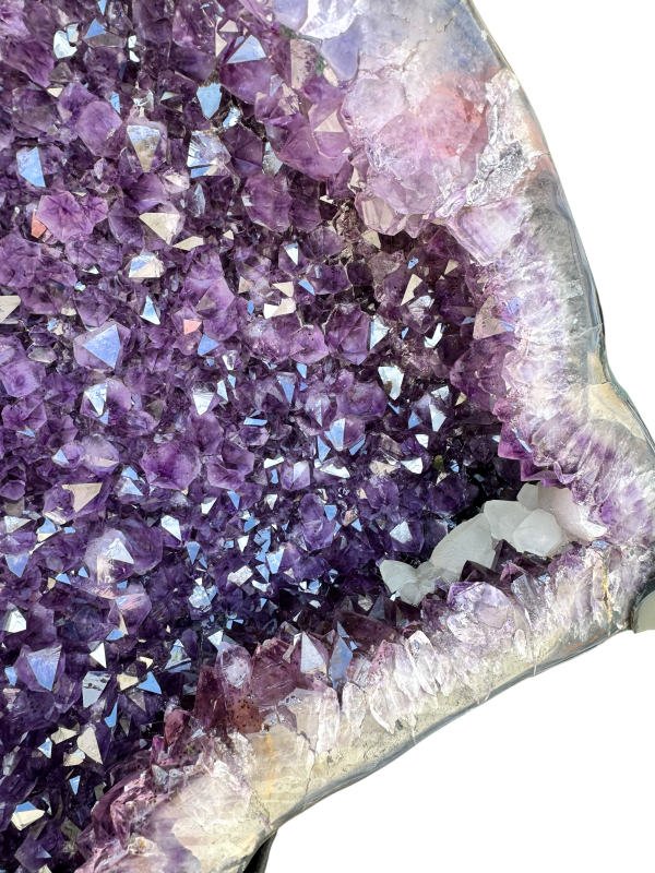 XXXL Amethyst Schmetterling auf Metallständer I 136 KG I 180x115x17cm I AAA-Qualität I Exklusiver Blickfang & repräsentative Dekoration I Museumsstück I Unikat-Masterpiece 1679  I Sammlerstück I Brasilien