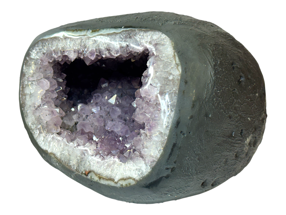 Amethyst Druse mit fantastisch funkelnden Kristallen I 5,37 kg I 19x19x14 cm I AAA-Qualität I Sammlerstück & Blickfang I Unikat 1471 I Brasilien