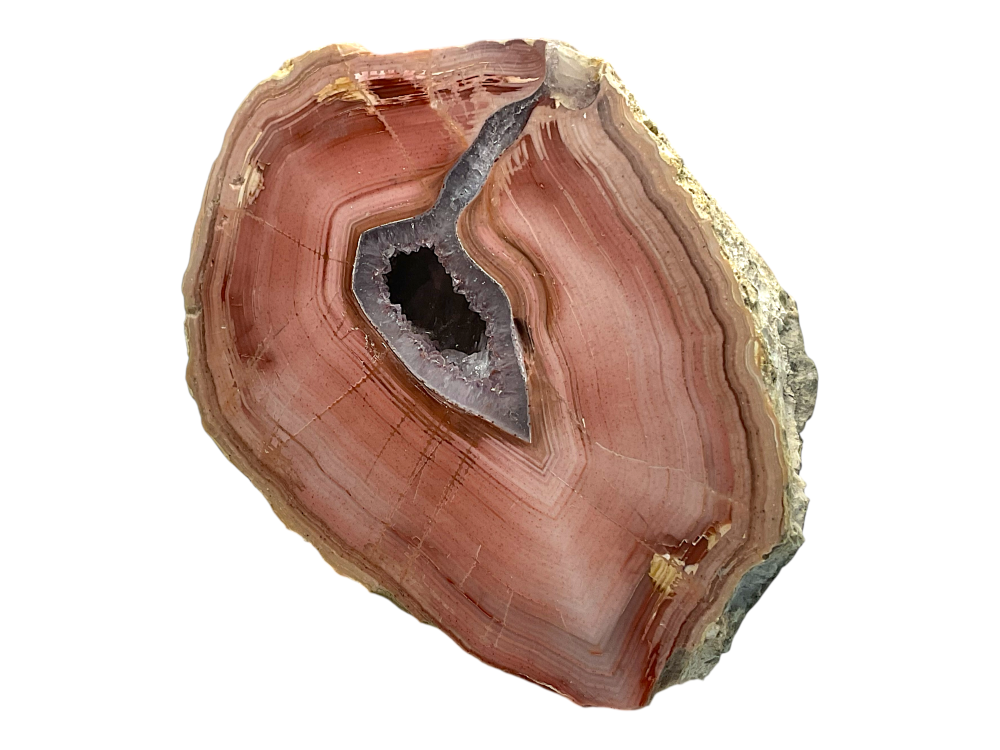 Achat aus Idar-Oberstein – 330 g, ca. 10 × 6 × 5 cm – AAA-Qualität – polierter Edelstein Unikat (Masterpiece Nr.: 1660) – Sammlerstück