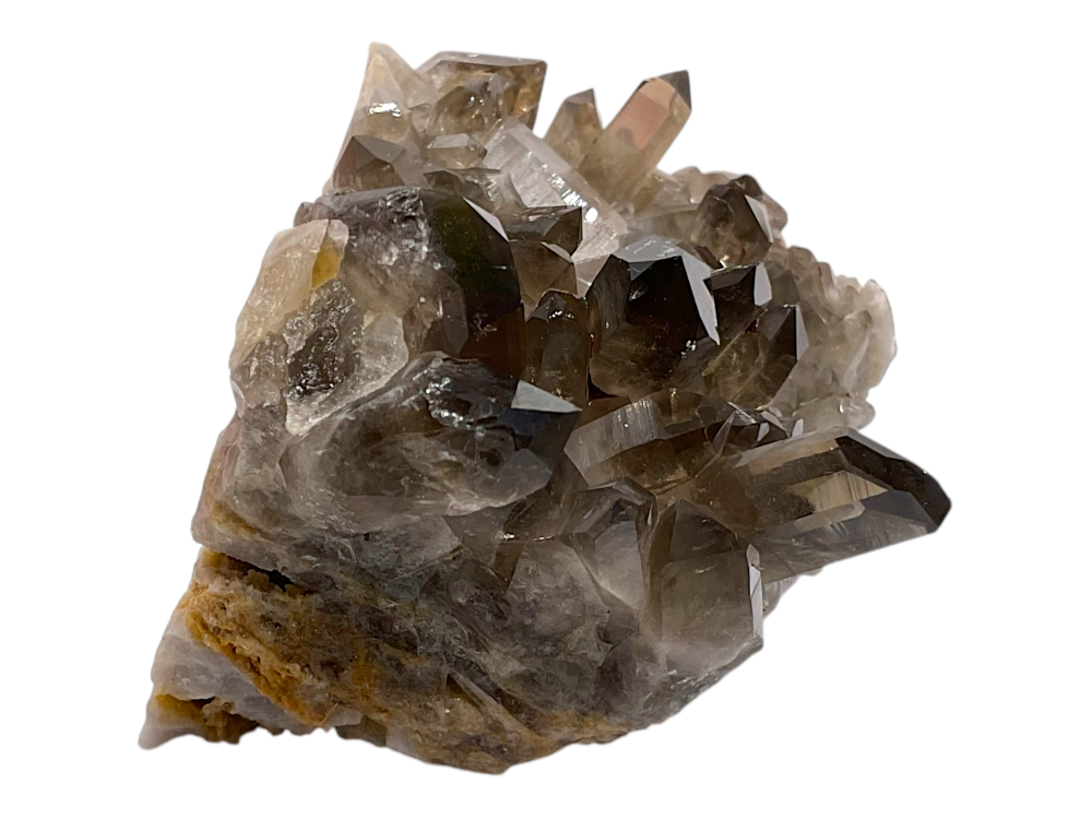 Rauchquarz-Stufe aus Brasilien – 235 g, ca. 9 × 6 × 5 cm – AAA-Qualität – Edelstein Unikat-Masterpiece 1690 – Sammlerstück