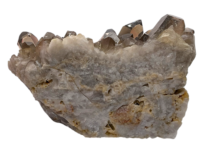 Rauchquarz-Stufe aus Brasilien – 235 g, ca. 9 × 6 × 5 cm – AAA-Qualität – Edelstein Unikat-Masterpiece 1690 – Sammlerstück