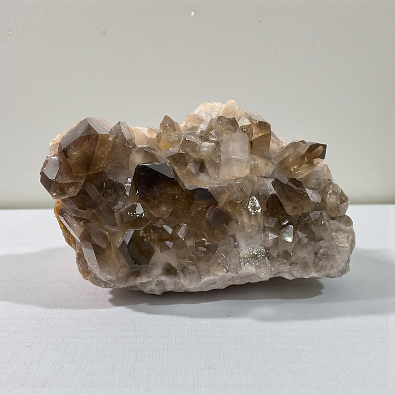Rauchquarz-Stufe aus Brasilien – 235 g, ca. 9 × 6 × 5 cm – AAA-Qualität – Edelstein Unikat-Masterpiece 1690 – Sammlerstück