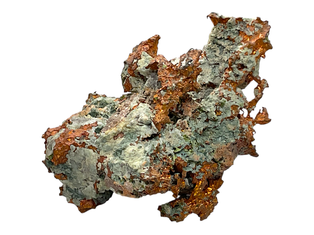 Kupfer gediegen 263g – 7x5x6cm – Sammlerstück – Unikat-Masterpiece Nr. 1691 – AAA-Qualität - Natur-Unikat aus Michigan USA – Native Copper