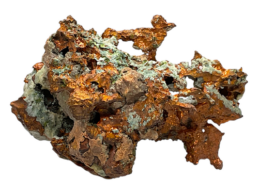 Kupfer gediegen 263g – 7x5x6cm – Sammlerstück – Unikat-Masterpiece Nr. 1691 – AAA-Qualität - Natur-Unikat aus Michigan USA – Native Copper