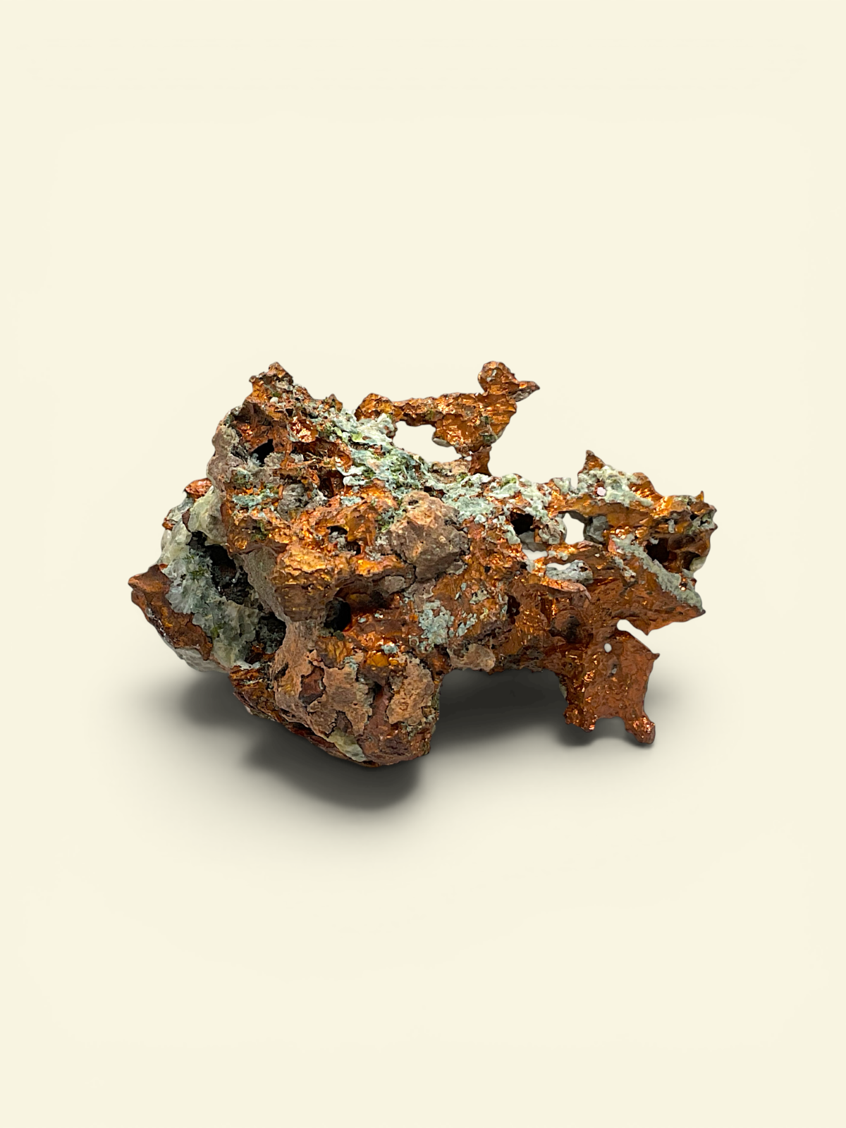 Kupfer gediegen 263g – 7x5x6cm – Sammlerstück – Unikat-Masterpiece Nr. 1691 – AAA-Qualität - Natur-Unikat aus Michigan USA – Native Copper