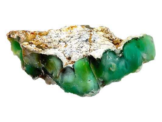 Original Chrysopras Rohstein 106g – 8x5x2cm – AAA-Qualität – Sammlerstück – Unikat-Masterpiece Nr. 1692 – Australien