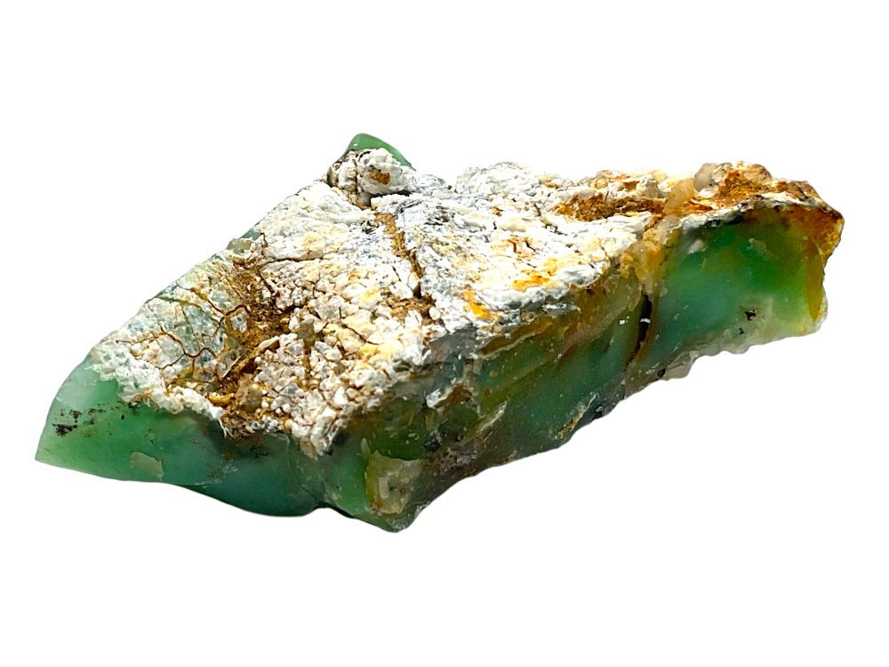 Original Chrysopras Rohstein 106g – 8x5x2cm – AAA-Qualität – Sammlerstück – Unikat-Masterpiece Nr. 1692 – Australien