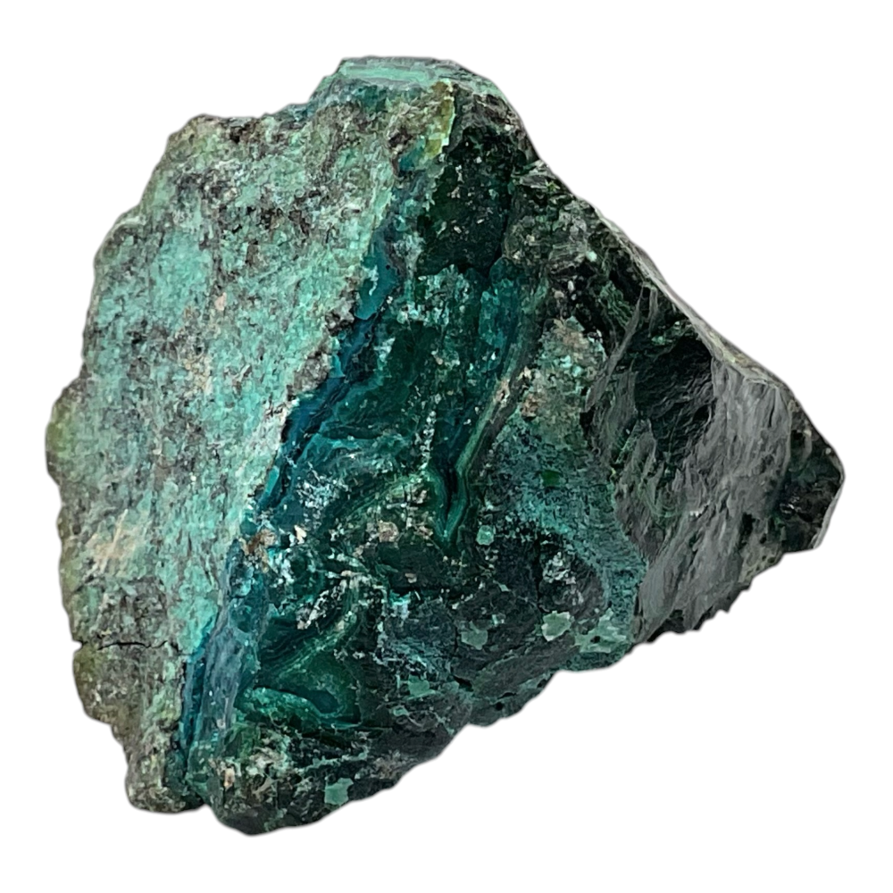 Malachit Rohstein aus Afrika-Kongo – AAA-Qualität – 61 g – 5x4x4 cm – Sammlerstück – Unikat-Masterpiece Nr. 1675