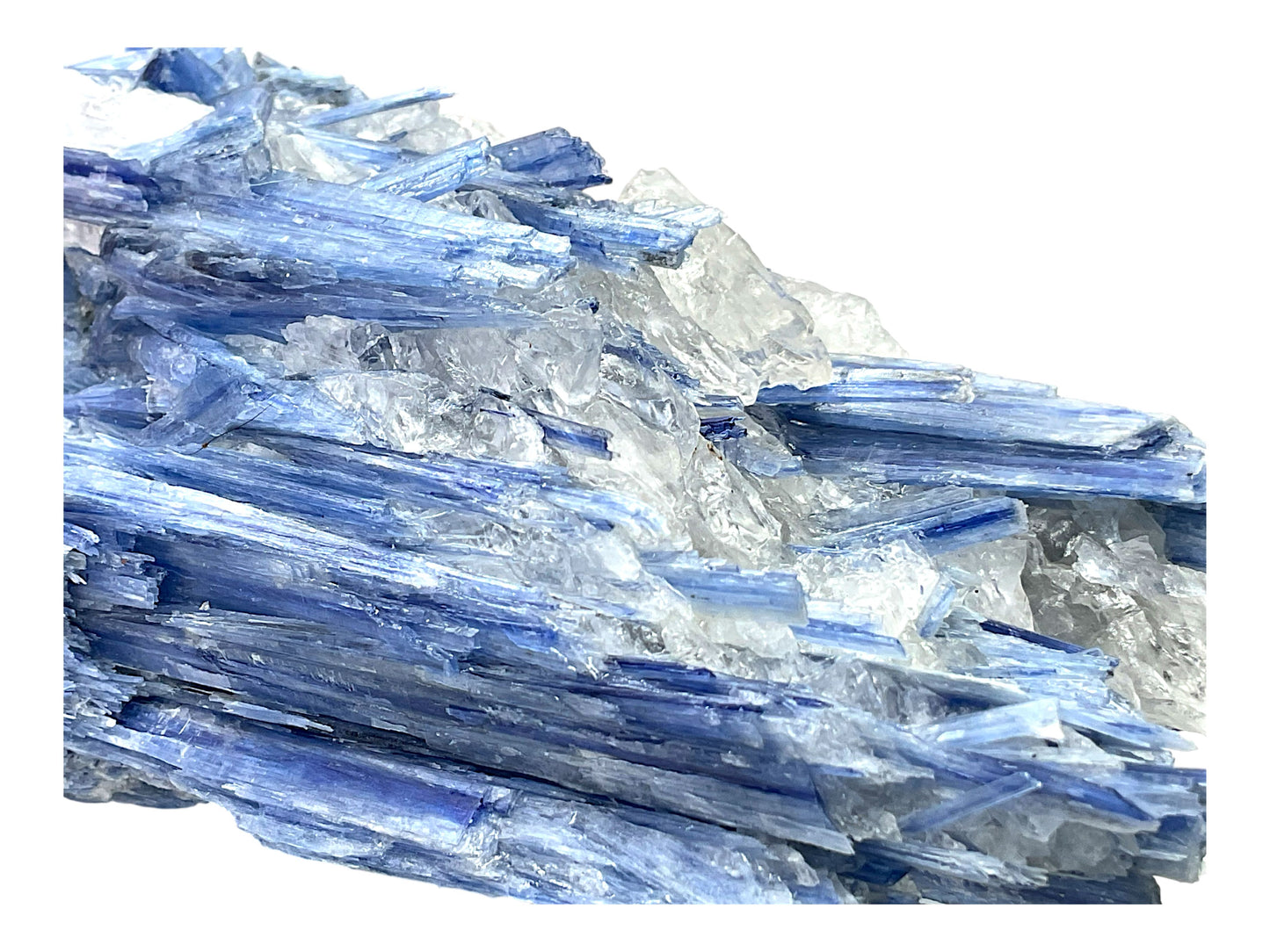Kyanit Rohstein (Cyanit / Disthen) 622 g – 15 x 6 x 5 cm – Einzigartiges Sammlerstück aus Brasilien – Unikat-Masterpiece 1673 – Beeindruckender Blickfang