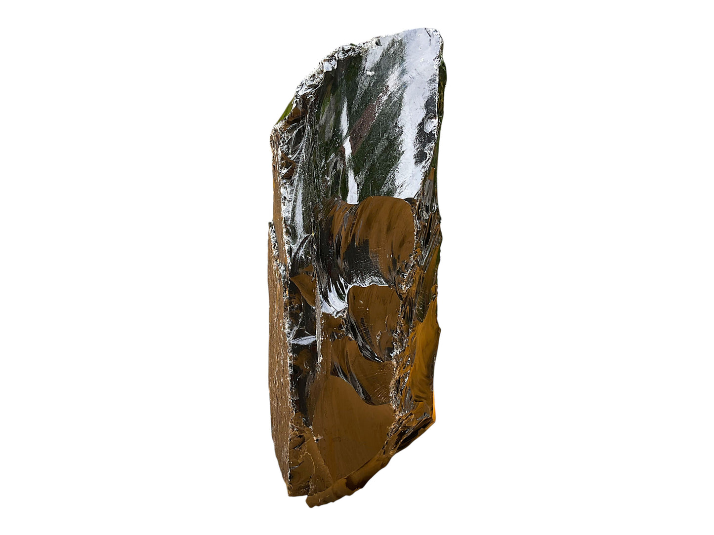 XL Obsidian Tower „Masterpiece“ – 4,8 kg Sammlerstück & Unikat Nr. 1700 aus Brasilien – AAA-Qualität mit edlem tiefschwarzem Glanz – 30 cm hoher Naturstein als exklusiver Blickfang für Wohnraum, Praxis, Sammlung & Feng Shui
