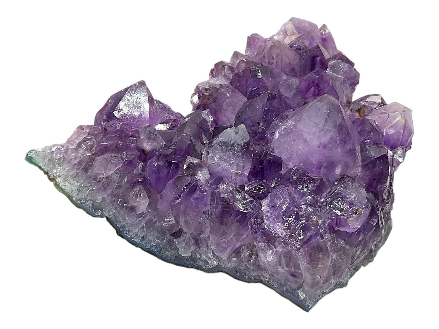 Amethyst Rohstück AAA-Qualität mit phantastischen Kristallen - 700 g - 13 x 9 x 6 cm - Blickfang & Dekoration - Sammlerstück - Unikat 1702 - Brasilien