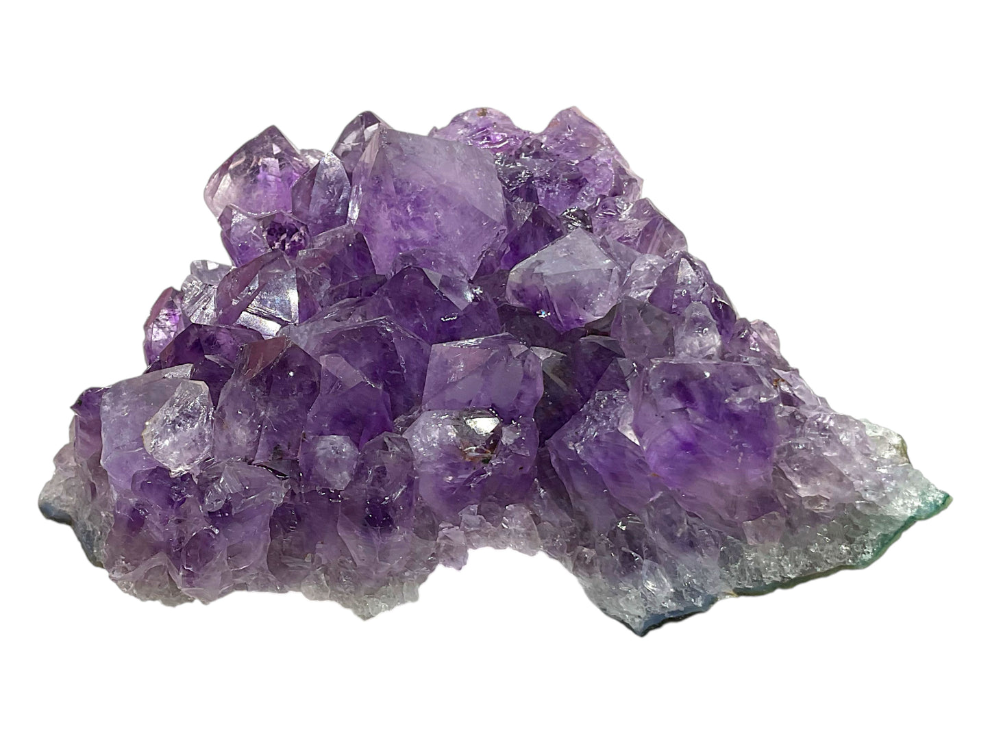 Amethyst Rohstück AAA-Qualität mit phantastischen Kristallen - 700 g - 13 x 9 x 6 cm - Blickfang & Dekoration - Sammlerstück - Unikat 1702 - Brasilien