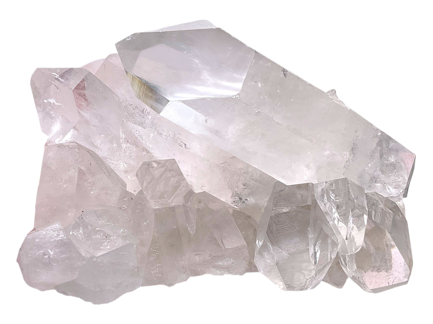 XL Bergkristall Cluster I Stufe I Edelstein I Heilstein I 1,4 kg I 15x10x9cm I Unikat-Masterpiece 1689 I Sammlerstück I Museumsstück I Brasilien