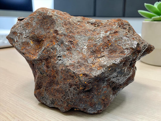 Campo del Cielo Eisenmeteorit – Typ IAB – 1.466 g – Echter Nickel-Eisen-Meteorit aus Argentinien – Original Individual mit Gutachten – Sammlerstück - Unikat-Masterpiece 1716