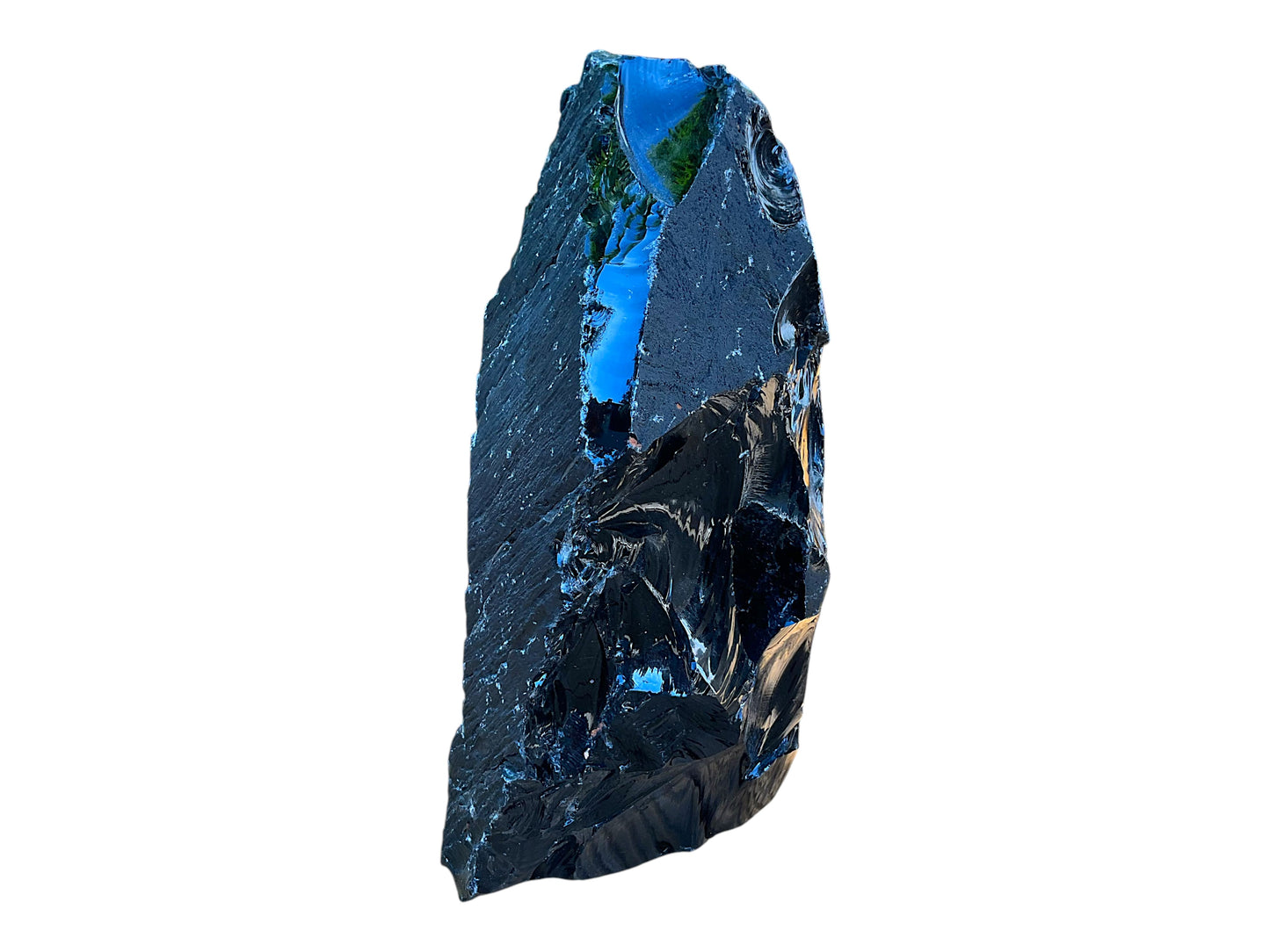 XL Obsidian Tower „Masterpiece“ – 4,75 kg Sammlerstück & Unikat Nr. 1700 aus Brasilien – AAA-Qualität mit edlem tiefschwarzem Glanz – 26 cm hoher Naturstein als exklusiver Blickfang für Wohnraum, Praxis, Sammlung & Feng Shui