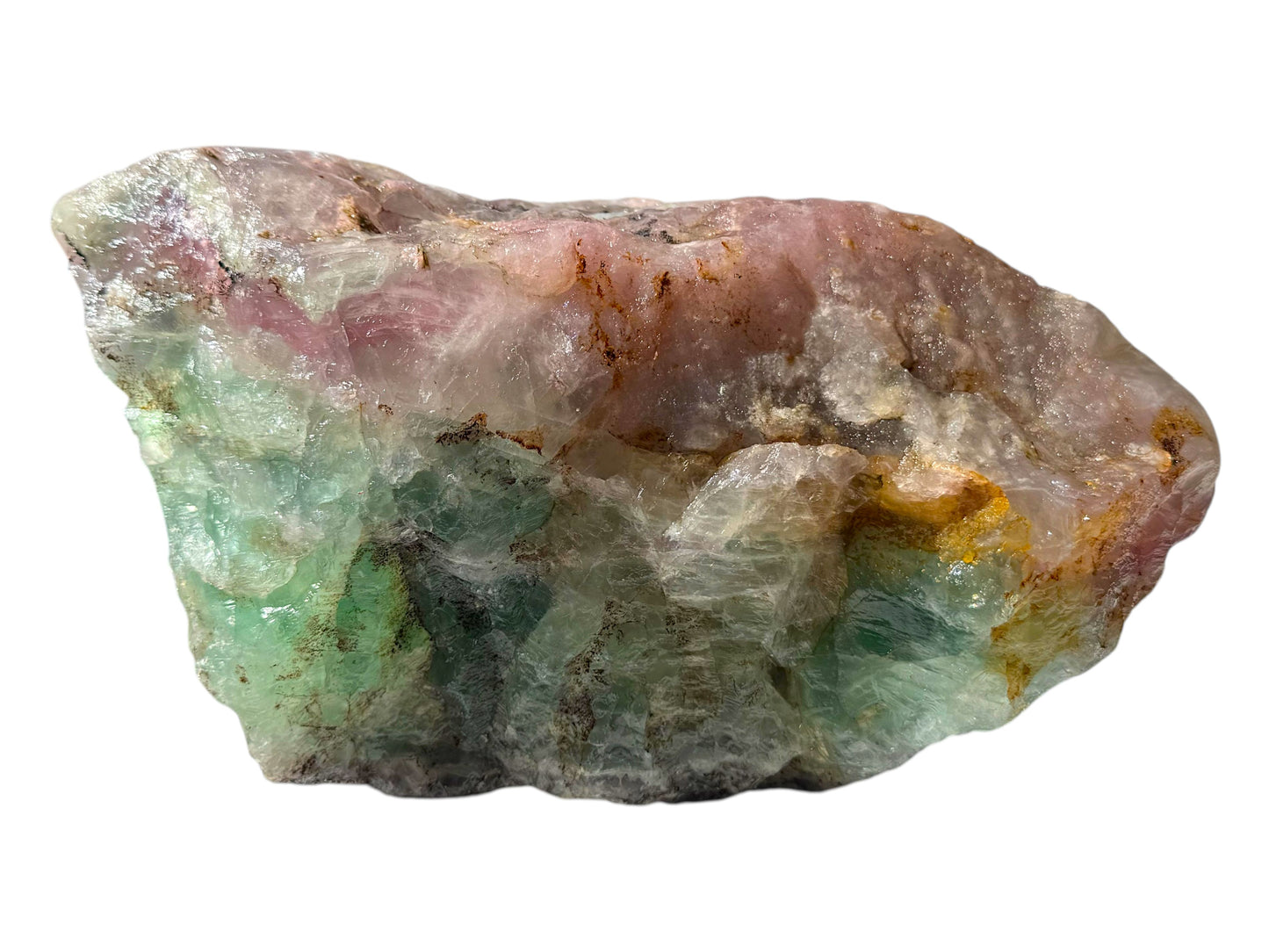 XXL Grüner Fluorit Brocken AAA aus Mexiko – 16,15 kg – 27 × 26 × 16 cm – Unikat Masterpiece 1718 – Sammlerstück
