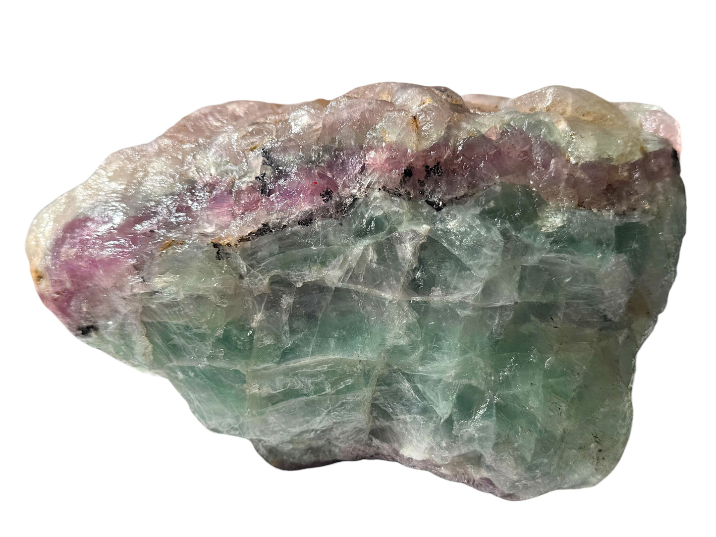 XXL Grüner Fluorit Brocken AAA aus Mexiko – 16,15 kg – 27 × 26 × 16 cm – Unikat Masterpiece 1718 – Sammlerstück