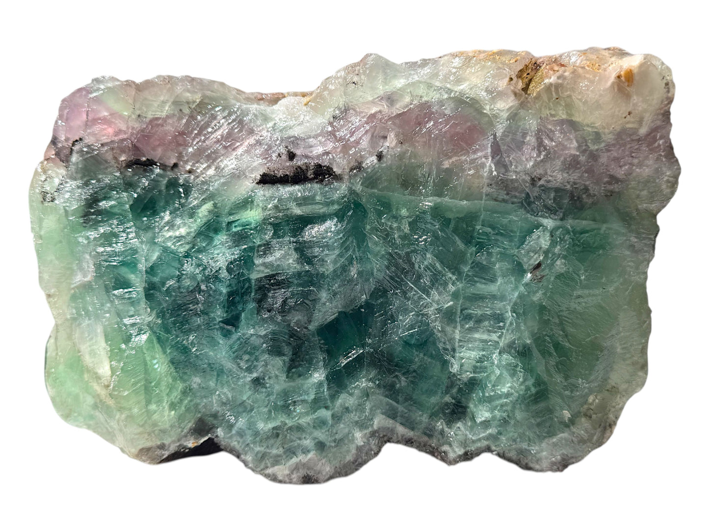 XXL Grüner Fluorit Brocken AAA aus Mexiko – 16,15 kg – 27 × 26 × 16 cm – Unikat Masterpiece 1718 – Sammlerstück