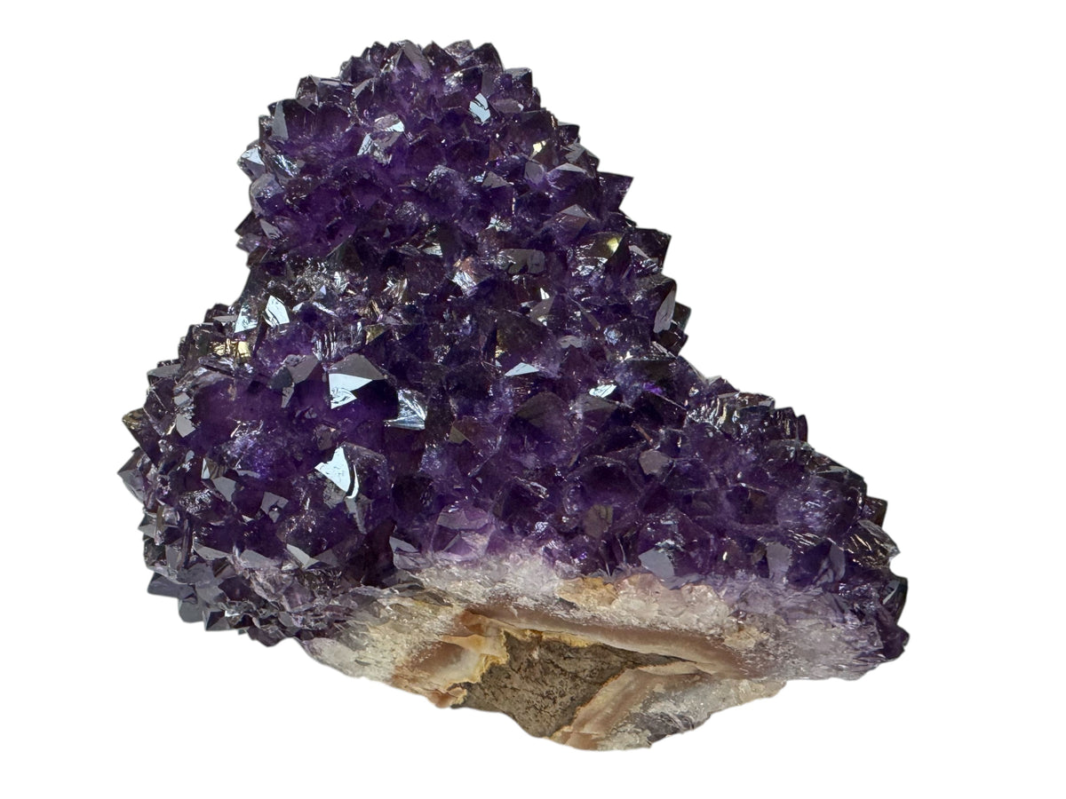 XXL Uruguay Amethyst Kristallstufe in Igelform mit stalaktitischem Achatkern – Artigas – 4.699 g – 23 × 14 × 15 cm – AAA – Unikat Masterpiece 1720