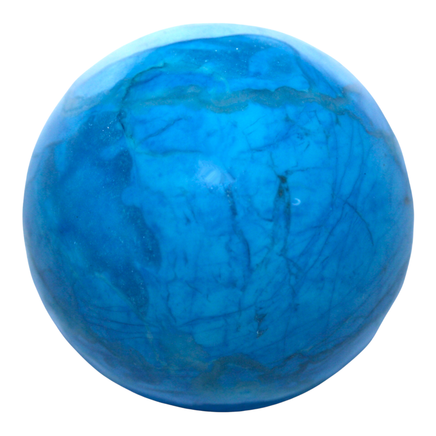 Sehr edle Türkenit  Edelstein Kugel * 4 cm * Top Qualität mit Acrylständer