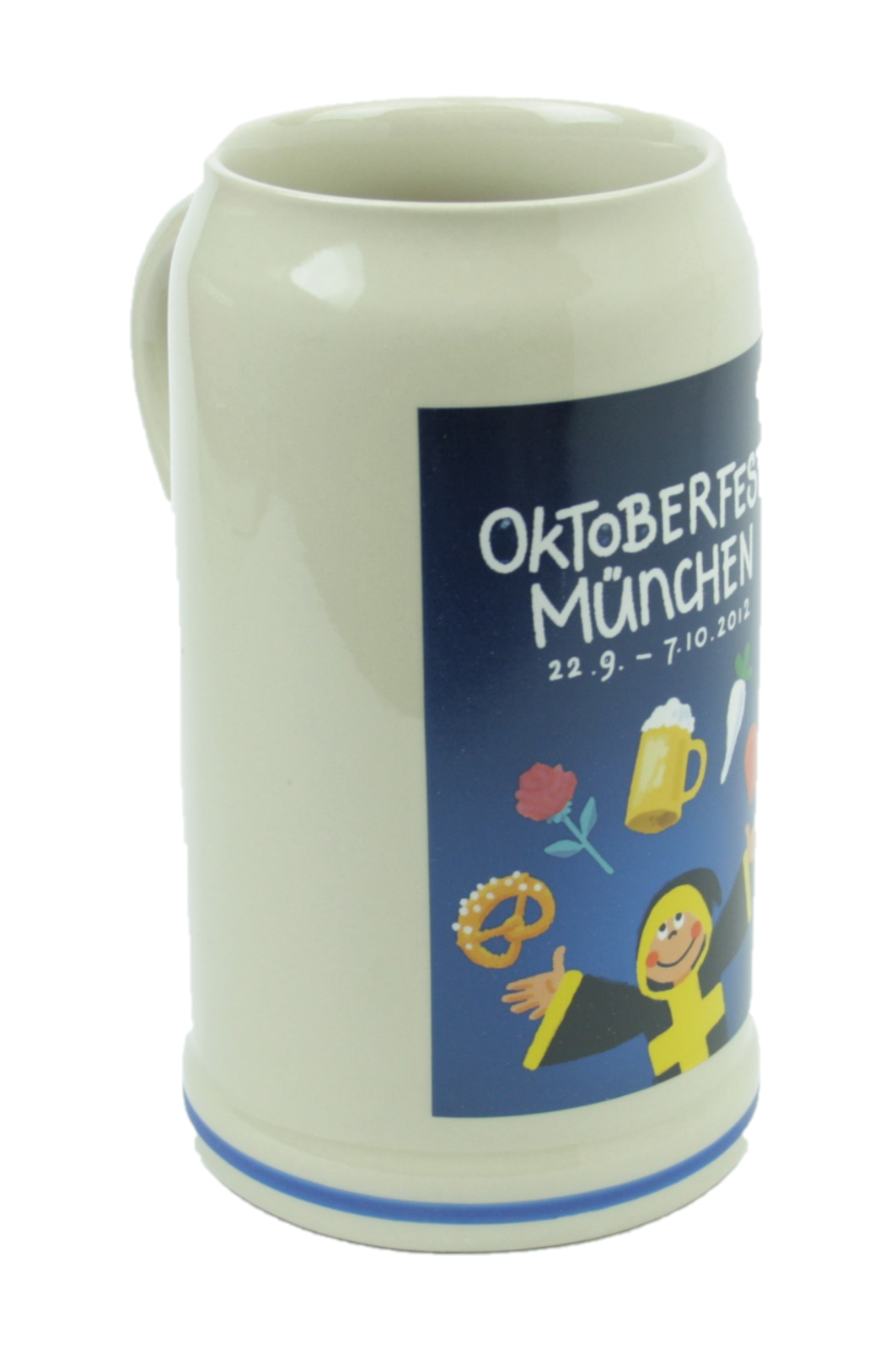 Original Oktoberfestkrug 2012 I Jahrgangskrug I Jahreskrug I Wiesnkrug