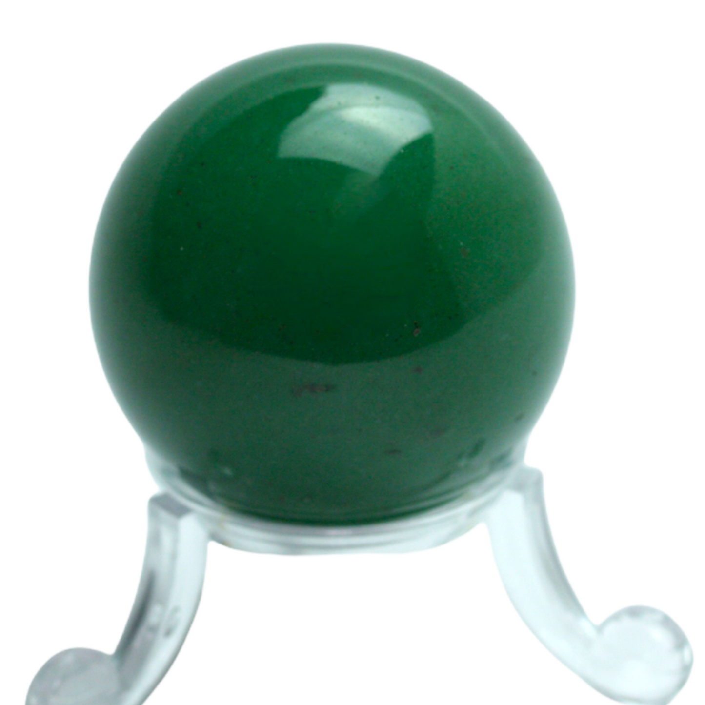Sehr edle Aventurin Edelstein Kugel * 4 cm * Top Qualität mit Acrylständer I Brasilien