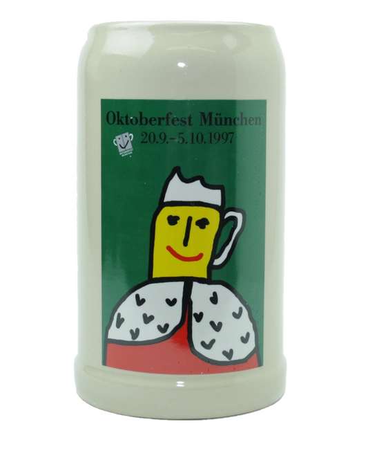Original Oktoberfestkrug 1997 I Rarität IJahrgangskrug I Jahreskrug I Wiesnkrug