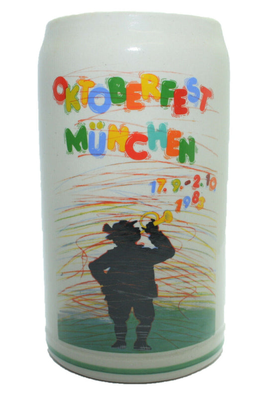 Original Oktoberfestkrug 1983 I Rarität IJahrgangskrug I Jahreskrug I Wiesnkrug