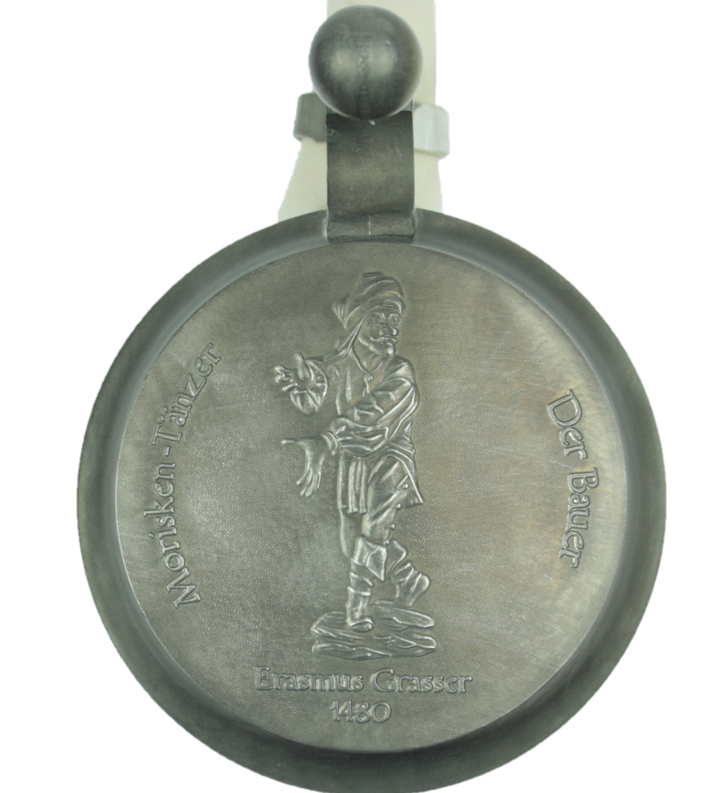 Original Oktoberfestkrug 1995 mit Zinndeckel I Jahreskrug I Zertifikat