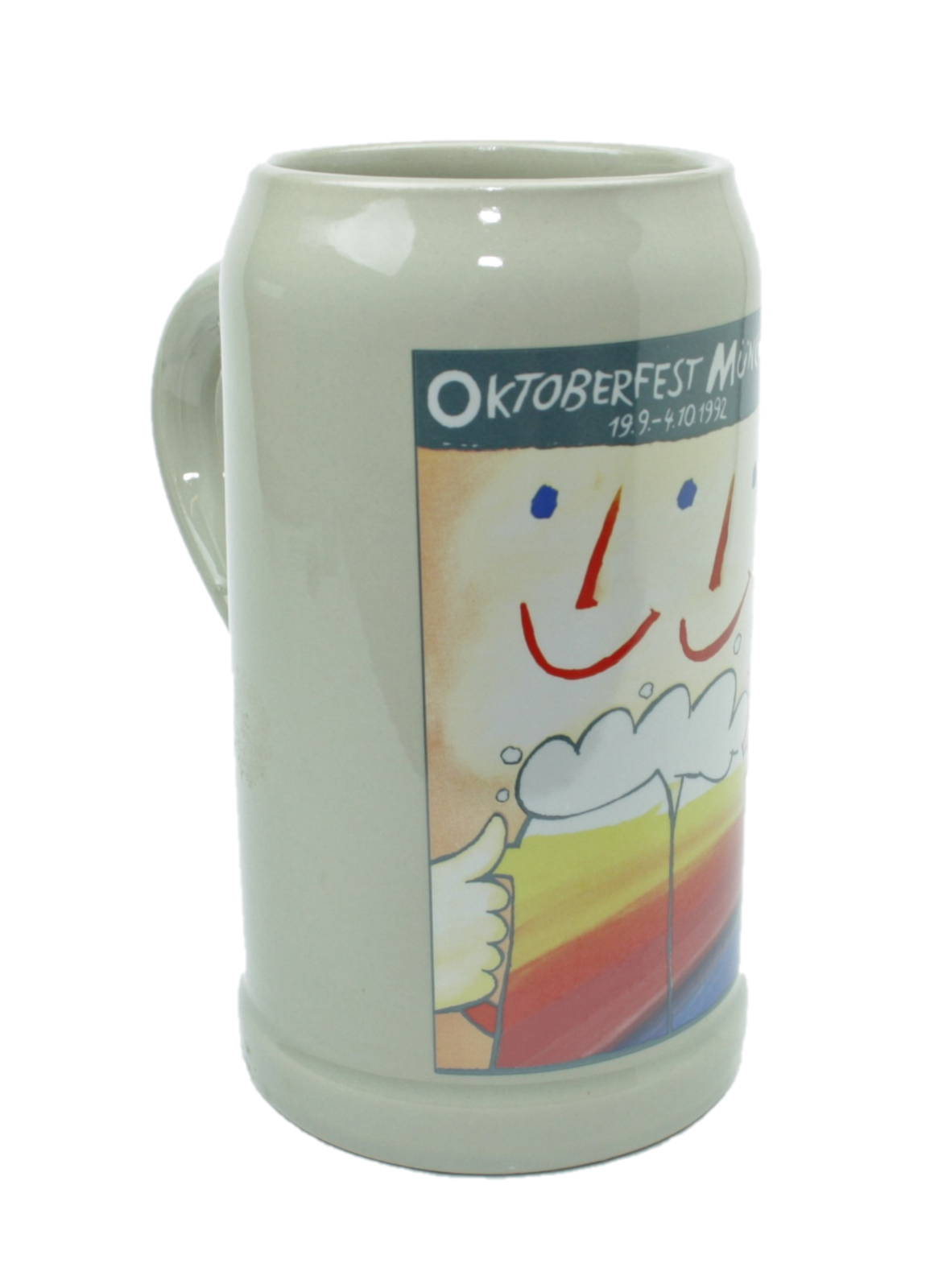 Original Oktoberfestkrug 1992 I Jahrgangskrug I Jahreskrug I Wiesnkrug