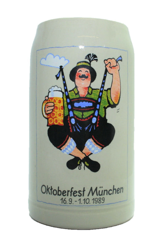 Original Oktoberfestkrug 1989 I Rarität IJahrgangskrug I Jahreskrug I Wiesnkrug