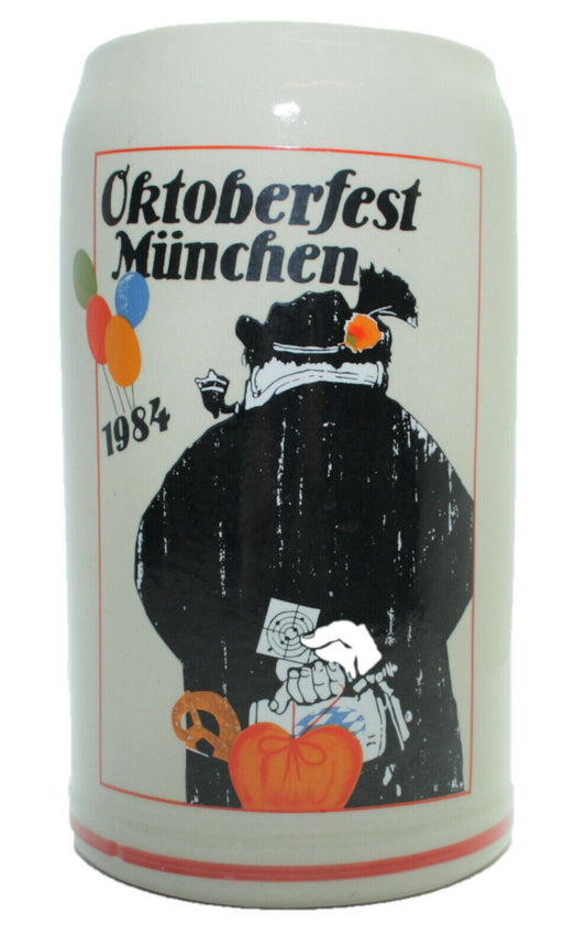 Original Oktoberfestkrug 1984 I Rarität IJahrgangskrug I Jahreskrug I Wiesnkrug