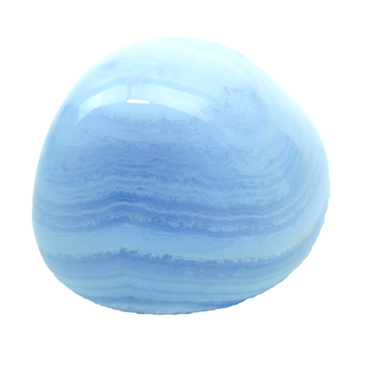 Steinfixx® - Chalcedon I Trommelstein I Edelstein I Heilstein I Glücksstein I Brasilien