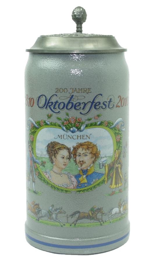 Steinfixx® - Original Oktoberfestkrug Jubiläumskrug 200 Jahre aus dem Jahr 2010 I Rarität
