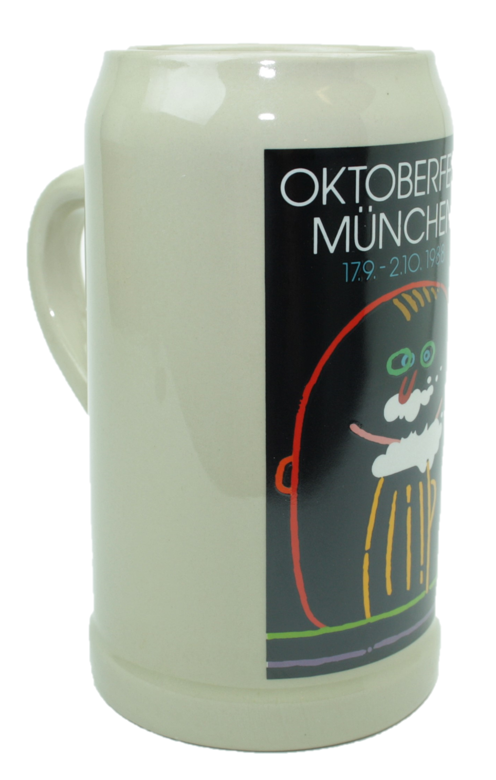 Original Oktoberfestkrug 1988 I Rarität IJahrgangskrug I Jahreskrug I Wiesnkrug