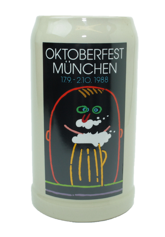 Original Oktoberfestkrug 1988 I Rarität IJahrgangskrug I Jahreskrug I Wiesnkrug