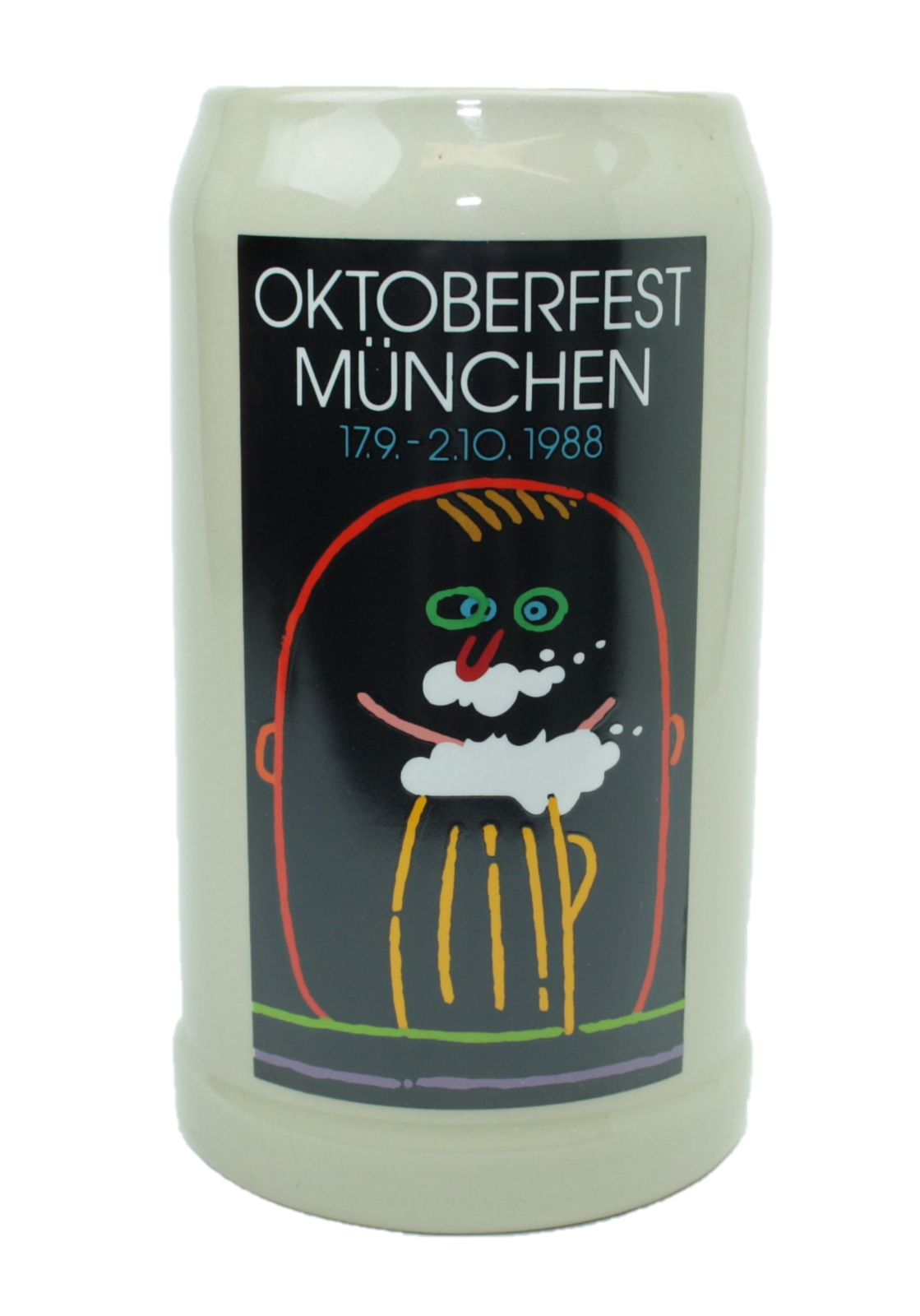 Original Oktoberfestkrug 1988 I Rarität IJahrgangskrug I Jahreskrug I Wiesnkrug
