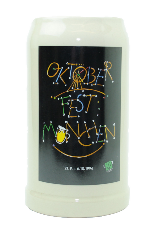 Original Oktoberfestkrug 1996 I Rarität IJahrgangskrug I Jahreskrug I Wiesnkrug