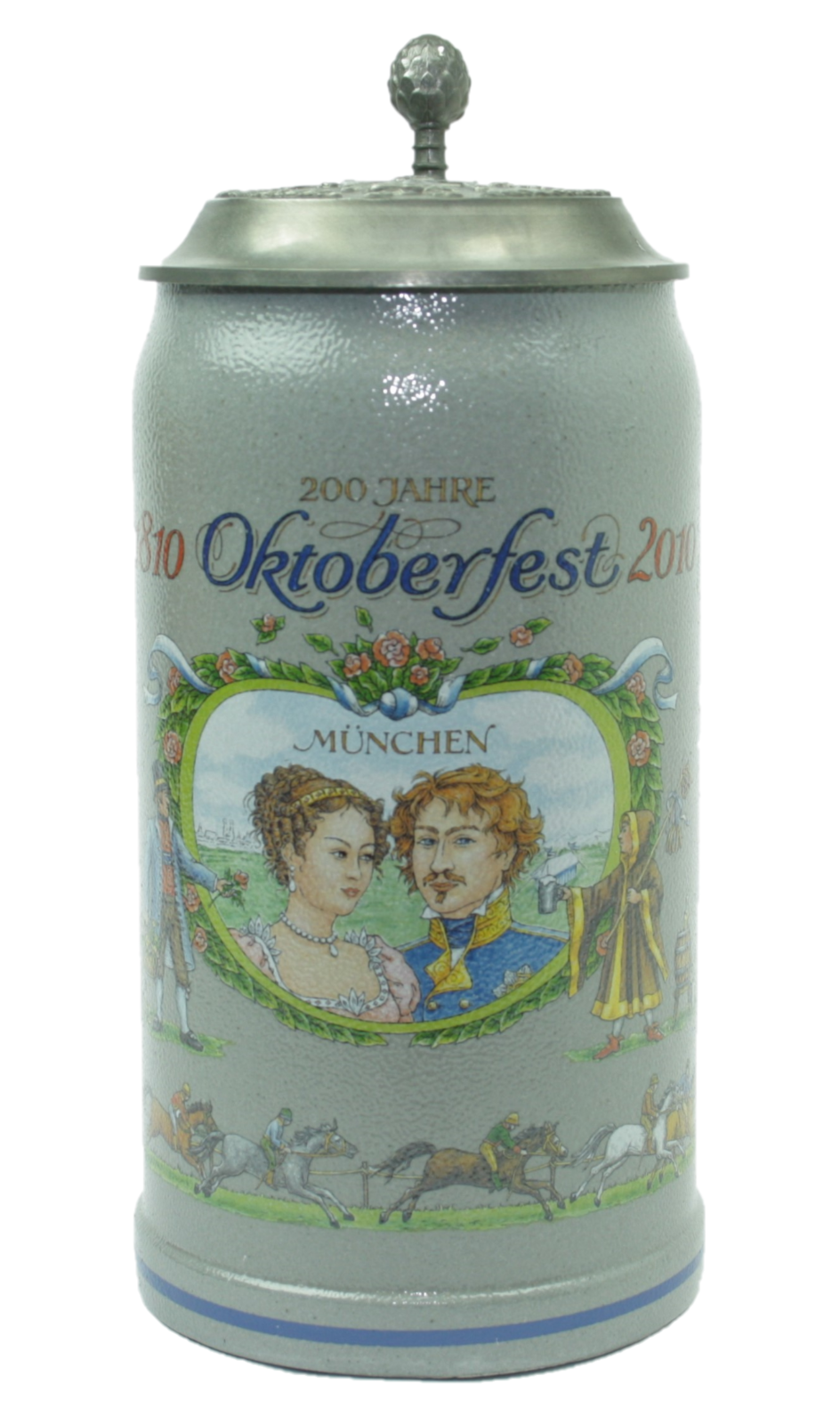 Steinfixx® - Original Oktoberfestkrug Jubiläumskrug 200 Jahre aus dem Jahr 2010 I Rarität